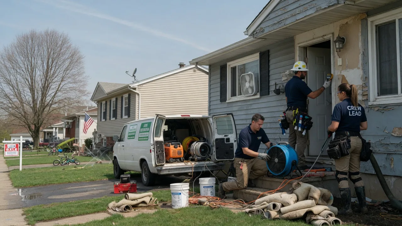 Flood Cleanup in Chagrin Falls, OH near me